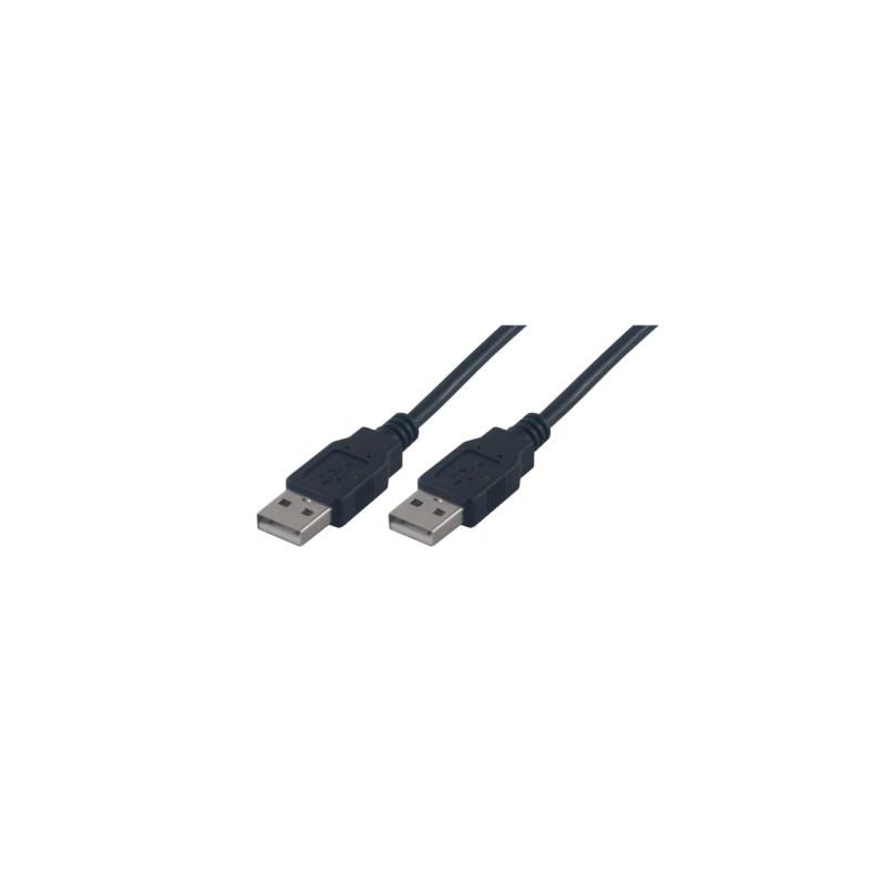 CABLE USB 2.0 AA MALE/MALE - 2M (NO NAME)