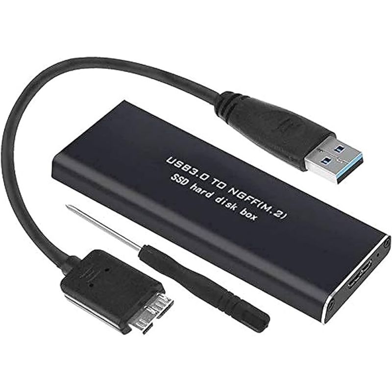 BOITIER EXTERNE USB 3.0 POUR SSD M.2 NGFF