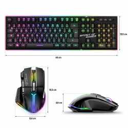 PACK CLAVIER / SOURIS GAMER SOG ULTIMATE 600 SANS FIL NOIR