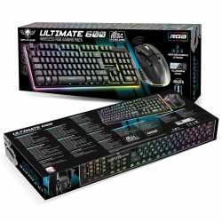 PACK CLAVIER / SOURIS GAMER SOG ULTIMATE 600 SANS FIL NOIR