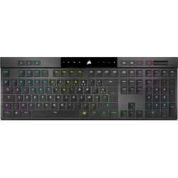 CLAVIER CORSAIR K100 AIR WIRELESS (CHERRY MX ULTRA LOW PROFILE)