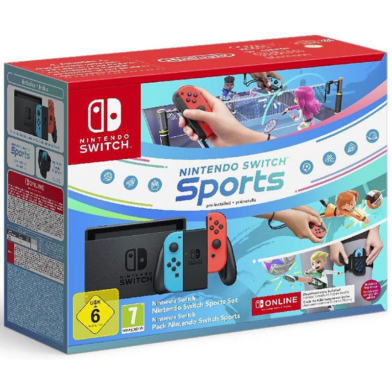 CONSOLE NINTENDO SWITCH V3 + NINTENDO SPORTS