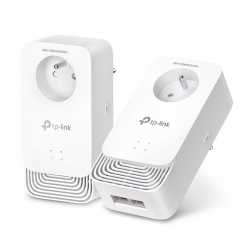 CPL TP-LINK PG2405P KIT - KIT CPL PACK DE 2 ADAPTATEURS CPL G.HN 2400 AVEC PRISE GIGOGNE, MIMO 2X2 + 2 PORTS GIGABIT