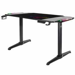 BUREAU GAMING SOG DESK HEADQUARTER 800 RGB 140 X 60 CM - HAUTEUR 75 A 120 CM