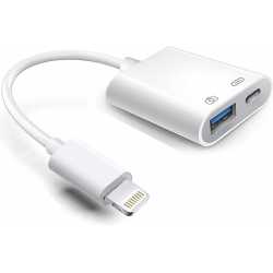 ADAPTATEUR LIGHTNING/USB APPLE LIGHTNING VERS USB 3.0 PR APPAREIL PHOTO