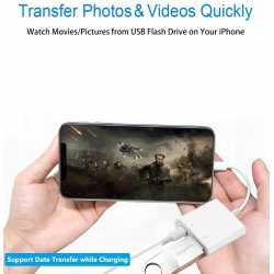 ADAPTATEUR LIGHTNING/USB APPLE LIGHTNING VERS USB 3.0 PR APPAREIL PHOTO