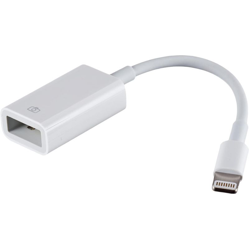 ADAPTATEUR LIGHTNING/USB APPLE LIGHTNING VERS USB-A POUR APPAREIL PHOTO