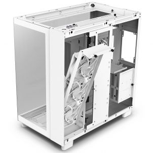 BOITIER NZXT H9 FLOW WHITE