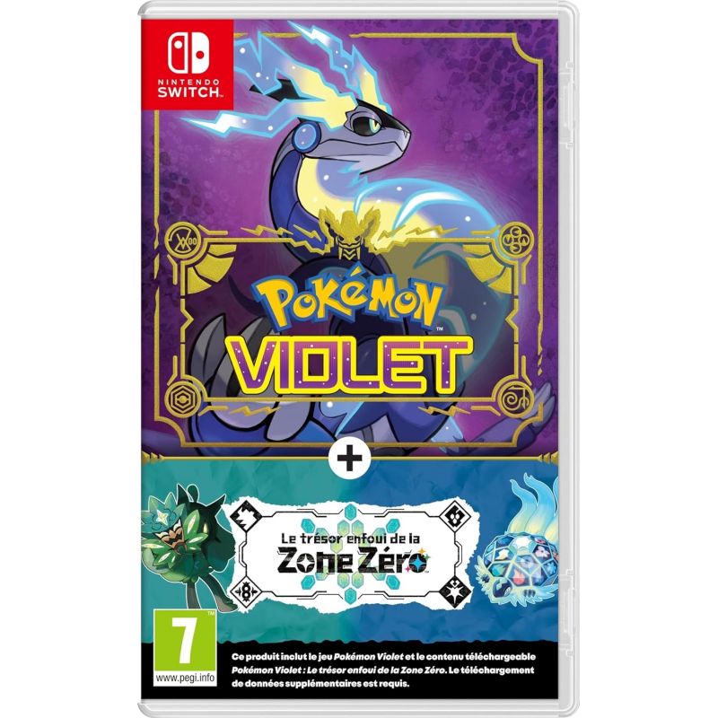 POKEMON VIOLET + THE HIDDEN TREASURE OF AREA ZERO SWITCH