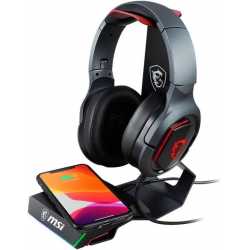 SUPPORT DE CASQUE MSI IMMERSE HS01 COMBO PLOT DE CHARGE SANS FIL - 15 WATT