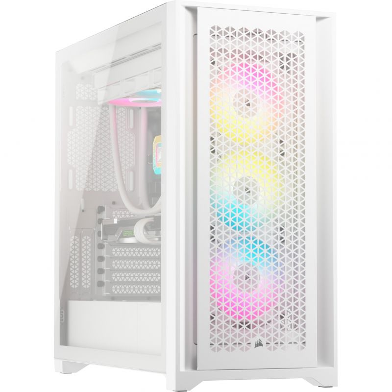 BOITIER CORSAIR ICUE 5000D RGB AIRFLOW TRUE WHITE