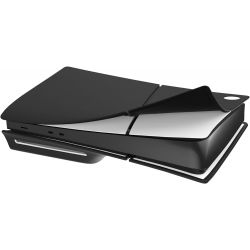 SILICON COVER (BLACK) FOR PS5 SLIM DISC EDITION