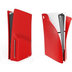 SILICON COVER (RED) FOR PS5 SLIM DISC EDITION