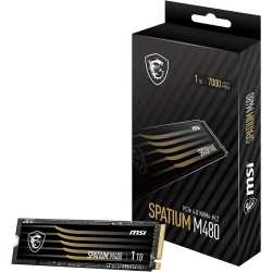 SSD NVME MSI SSD SPATIUM M480 PRO PCIE 1GO (1000 GO )