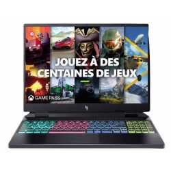 PC PORTABLE GAMING 16 POUCES ACER NITRO 16 AN16-41-R8UR QHD+ / 165HZ / RYZEN 7 / 16GO / 512 NVME/ 4070 RTX