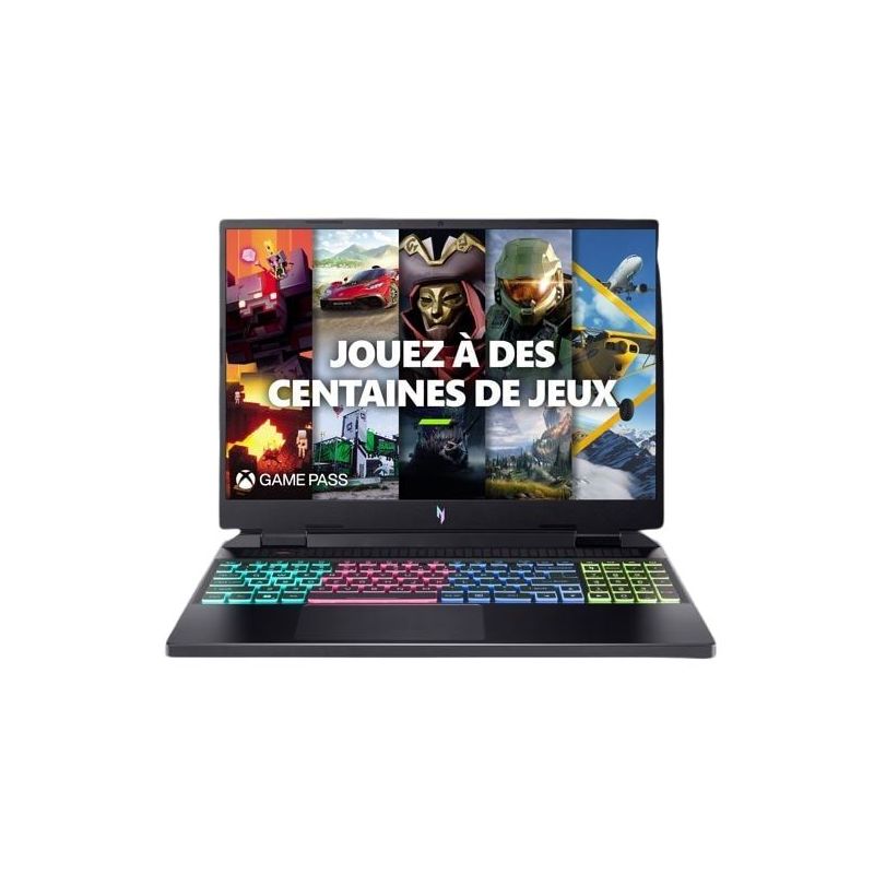 PC PORTABLE GAMING 16 POUCES ACER NITRO 16 AN16-41-R8UR QHD+ / 165HZ / RYZEN 7 / 16GO / 512 NVME/ 4070 RTX