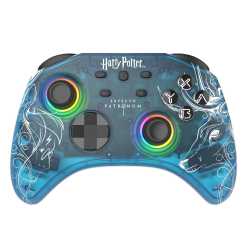 MANETTE SWITCH RGB SANS FIL HARRY POTTER+ CABLE 1M - TRANSLUCIDE