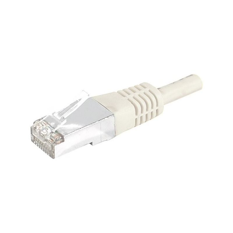 CABLE RESEAU RJ45 DEXLAN CORDON CAT.6A S/FTP - 10M