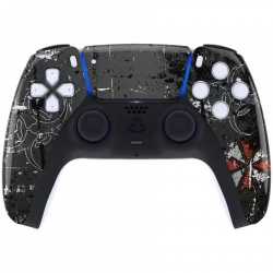 COQUE AVANT MANETTE PS5 BRILLANTE + PAD - BIOHAZARD