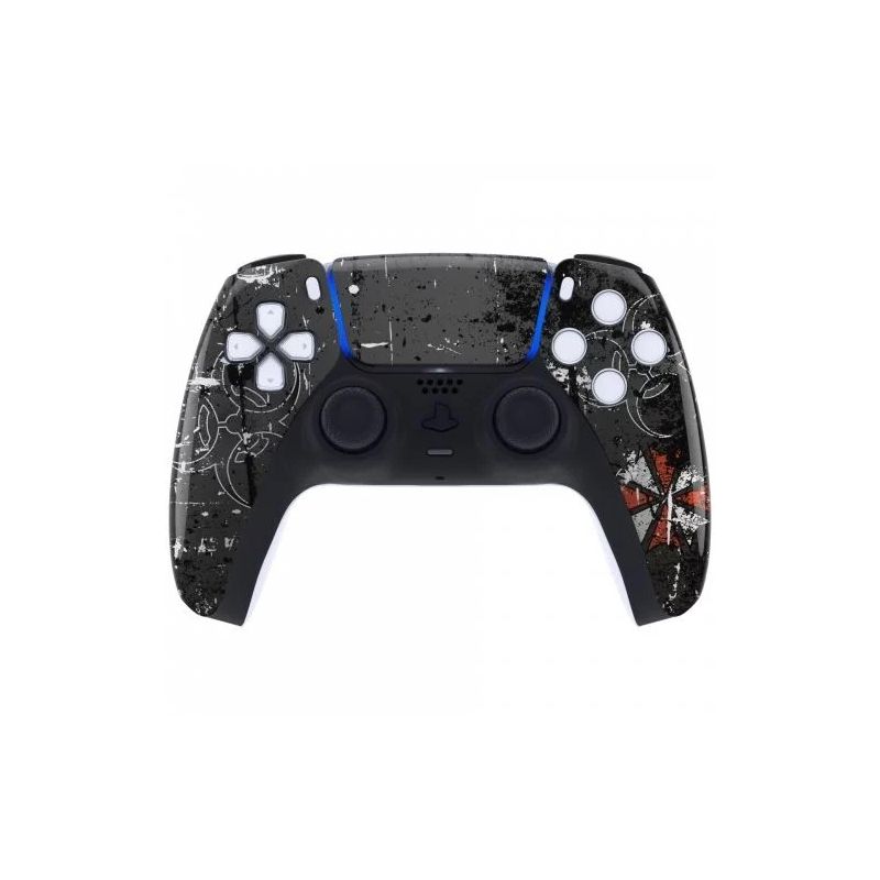 COQUE AVANT MANETTE PS5 BRILLANTE + PAD - BIOHAZARD