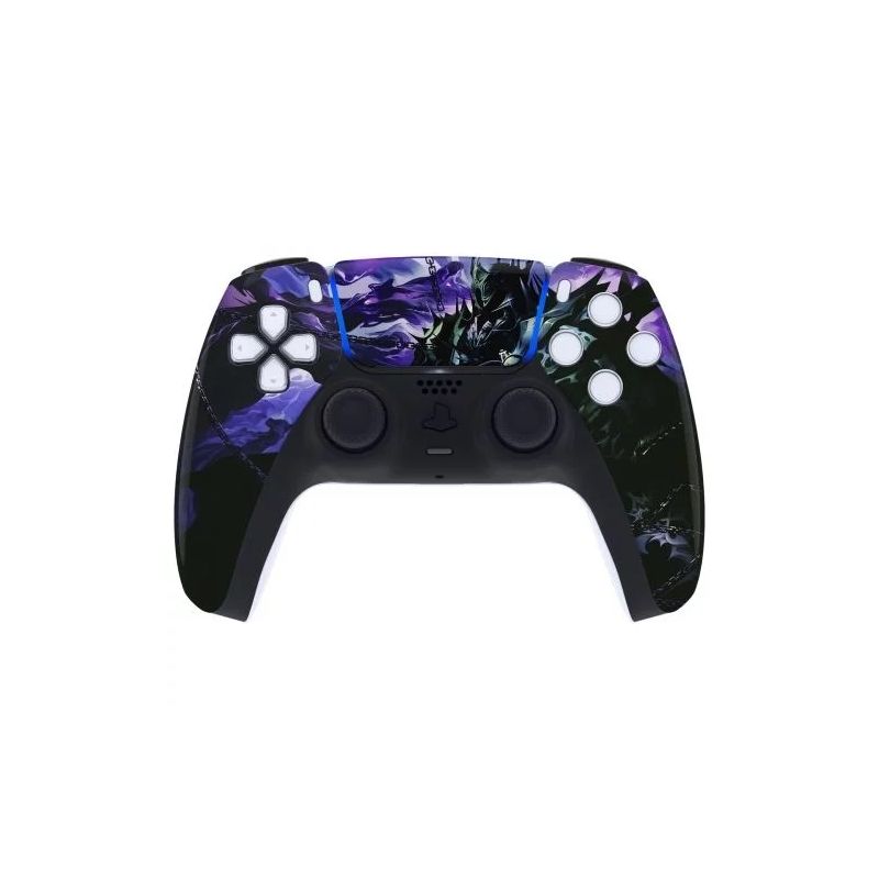 COQUE AVANT MANETTE PS5 BRILLANTE + PAD - CHEVALIERS DU CHAOS