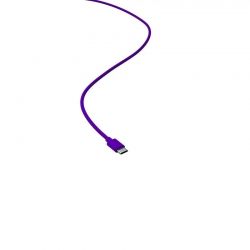 CABLE XTRFY FOREST GREEN, USB-C VERS USB-A, STANDARD, TRESSECABLE XTRFY VIOLET, USB-C VERS USB-A, STANDARD, TRESSE