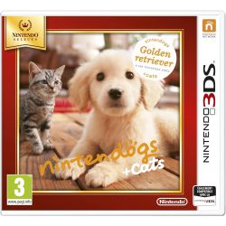 NINTENDOGS AND CATS 3D GOLDEN RETRIEVER 3DS OCC