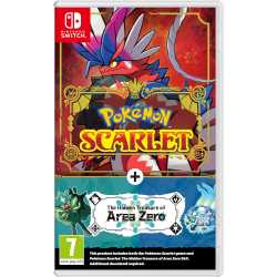 POKEMON SCARLET + THE HIDDEN TREASURE OF AREA ZERO SWITCH