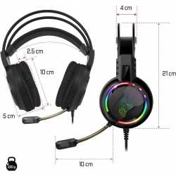 CASQUE SOG PRO H7 RGB POUR PS4 / PS5/XBOXONE/SERIESX/SWITCH/ PC - NOIR