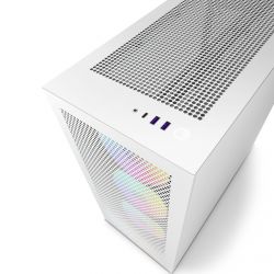 BOITIER NZXT H7 FLOW RGB WHITE