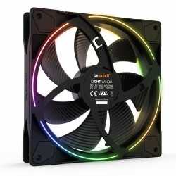 VENTILATEUR BOITIER BE QUIET! LIGHT WINGS 140MM PWM ARGB KIT X3 - BL078