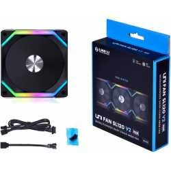 VENTILATEUR BOITIER LIAN-LI UNI FAN SL120 V2 RGB - NOIR