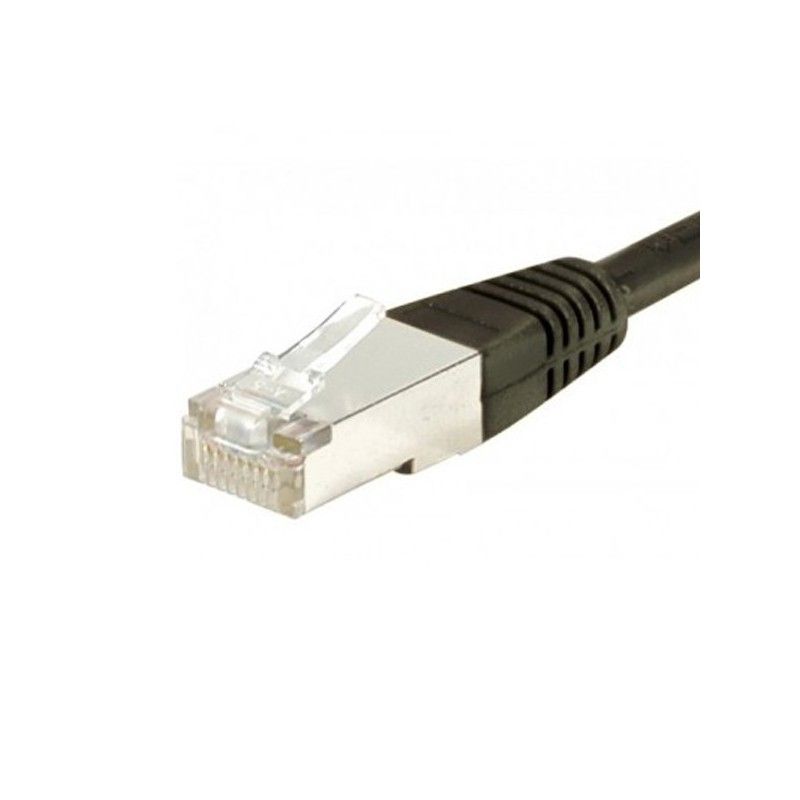 CABLE RESEAU RJ45 CAT 6 5M NOIR