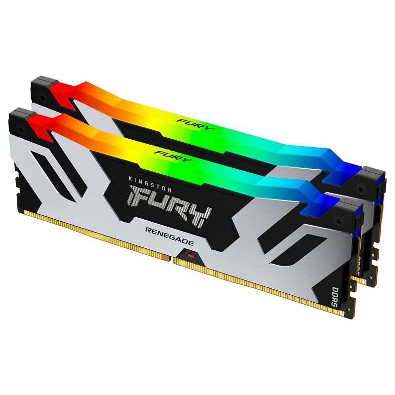 DDR 5 6000 MHZ KINGSTON FURY RENEGADE RGB 32 GO (2 X 16 GO) CL32