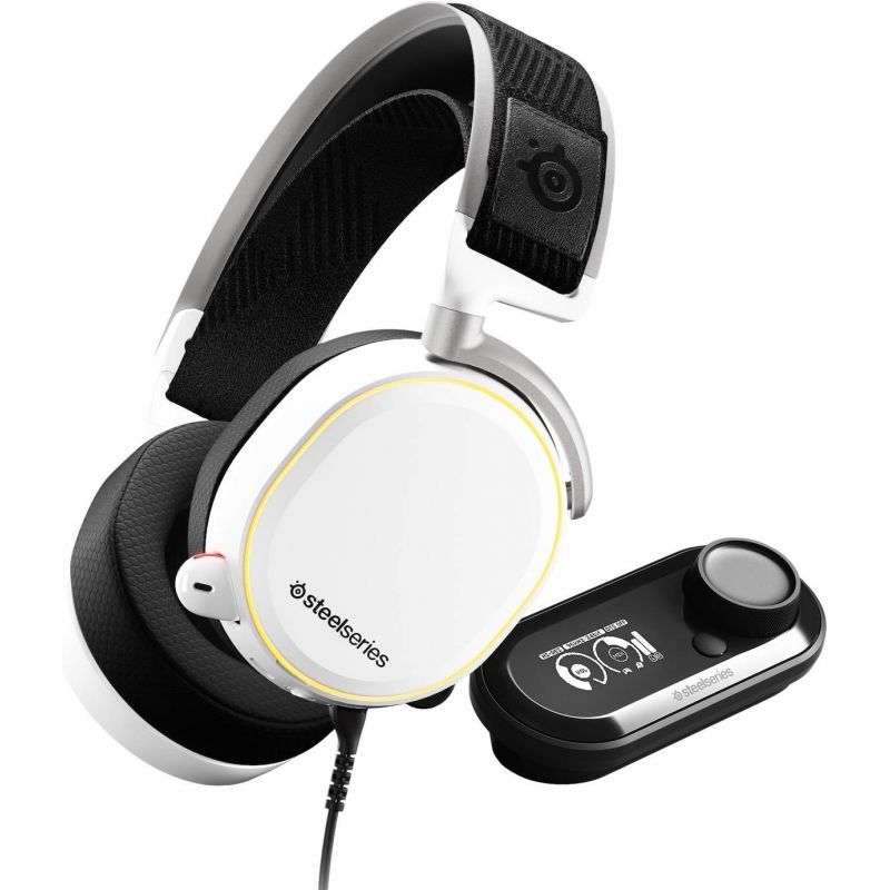 CASQUE STEELSERIES ARCTIS PRO GAMEDAC - GAMING CERTIFIED HI-RES AUDIO - WHITE (MULTI)