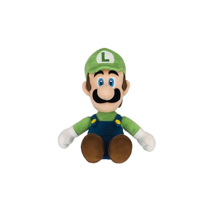 PELUCHE SUPER MARIO NINTENDO TOGETHER ( OFFICIEL PRODUCT )- LUIGI 26 CM