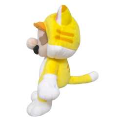 PELUCHE SUPER MARIO NINTENDO 3D LAND TOGETHER ( OFFICIEL PRODUCT ) - MARIO CHAT 24CM