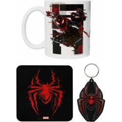 COFFRET MUG MARVEL- SPIDERMAN MILES MORALES (WEB GLITCH)