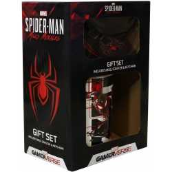 COFFRET MUG MARVEL- SPIDERMAN MILES MORALES (WEB GLITCH)