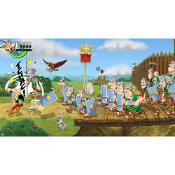 BUNDLE JEU ASTERIX ET OBELIX + MANETTE ASTRALITE RIGEL BLUE (SWITCH) - ONIVERSE