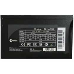 ALIMENTATION DUST ATX 500W - (VENTILATEUR 12CM) - DU-A50B BLACK