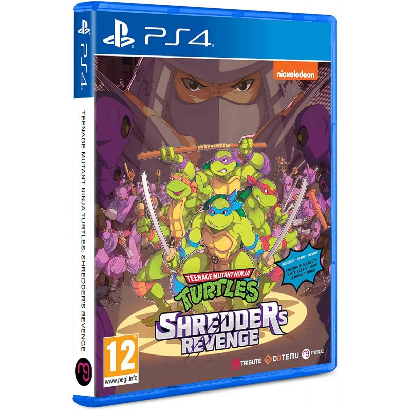 TEENAGE MUTANT NINJA TURTLES SHREDDERS REVENGE PS4