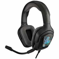 CASQUE GAMING THE G-LAB KORP COBALT RGB - NOIR/FILAIRE/7.1