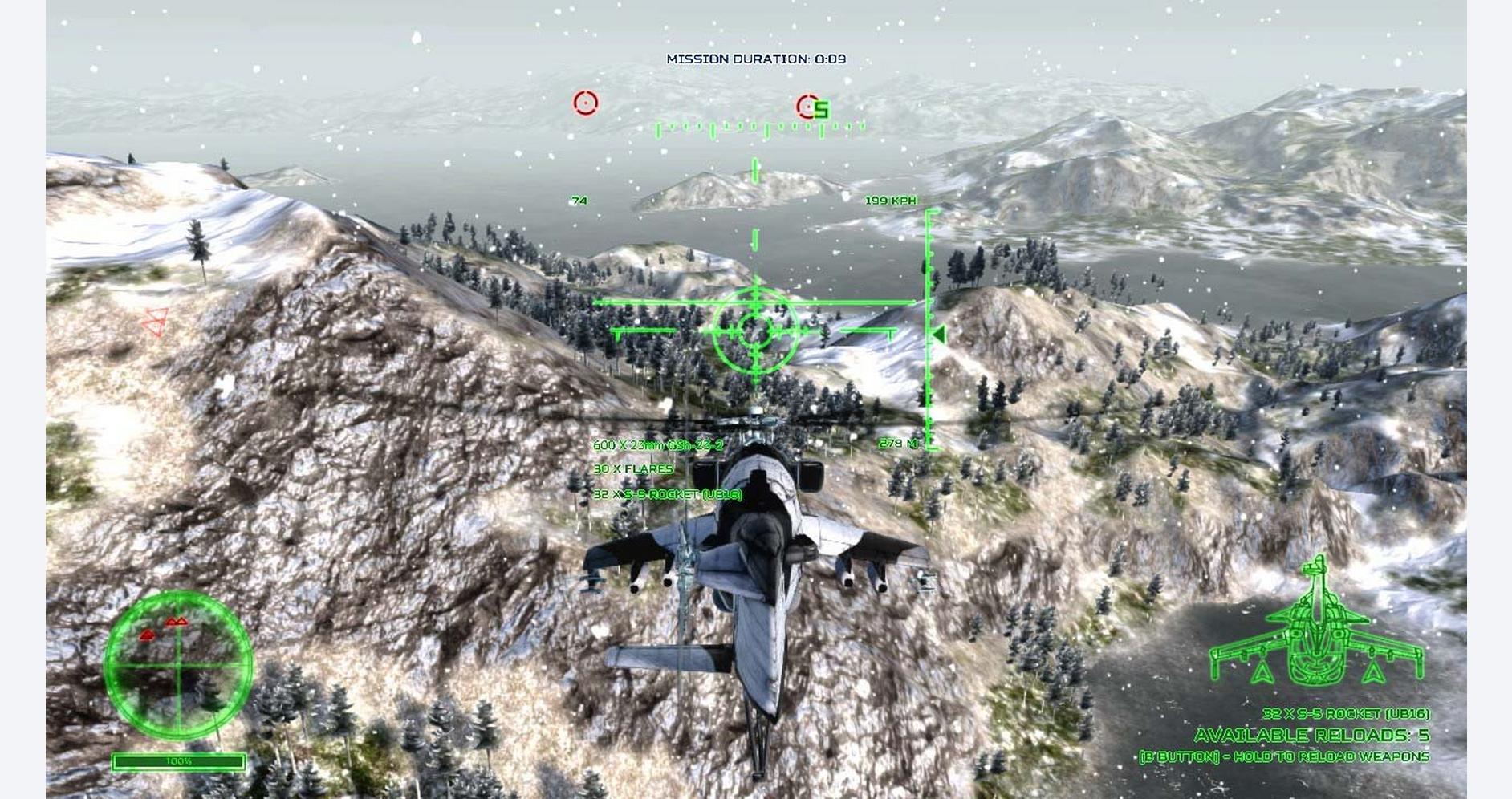 Hélicoptère de guerre Mi-24 HIND en vol