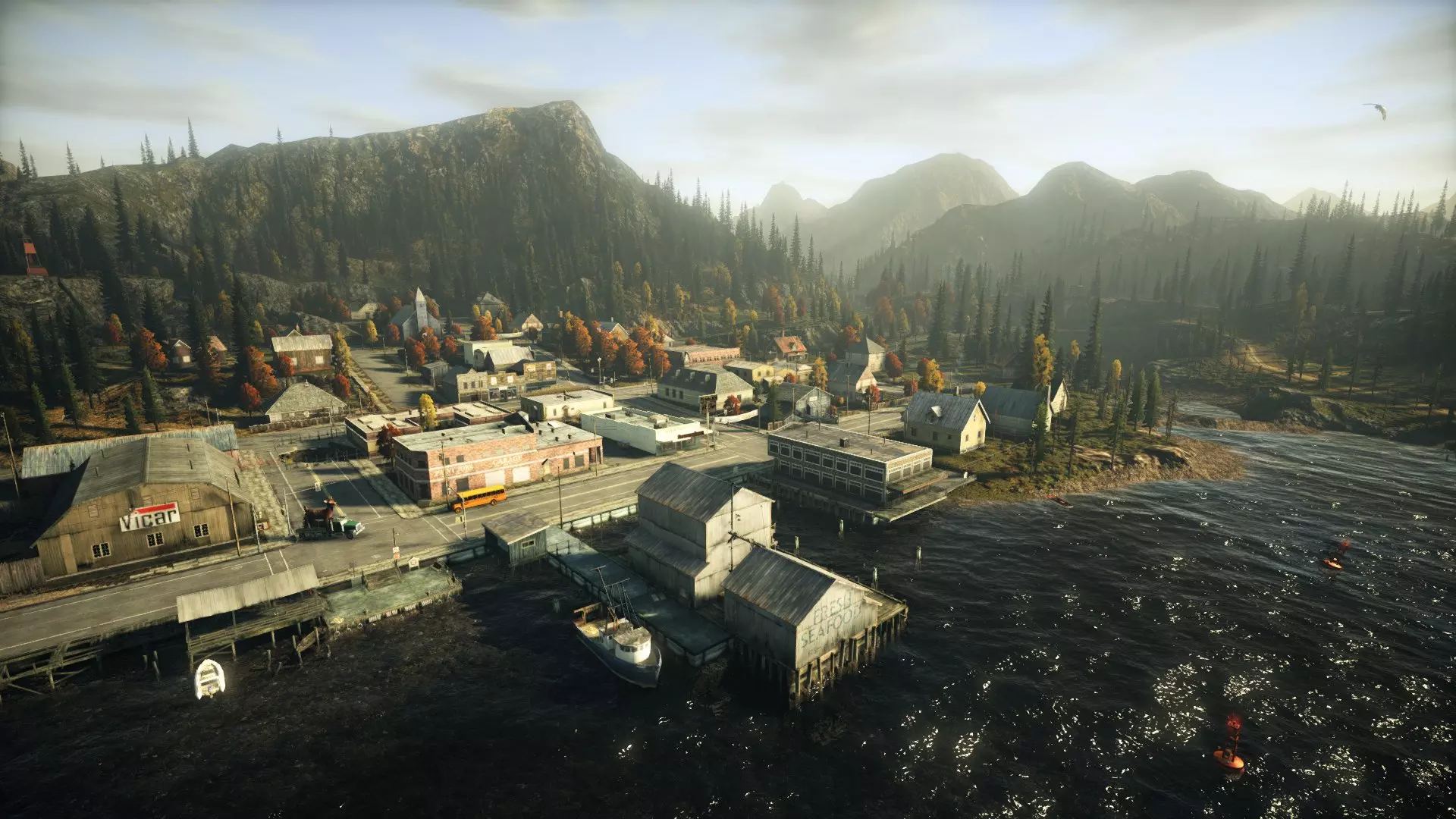 Nord-Ouest Pacifique dans Alan Wake 2