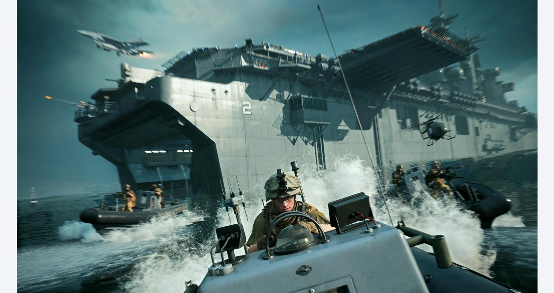 Bataille navale dans Battlefield 2042