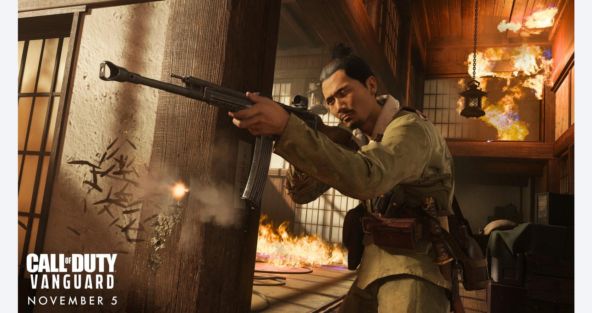 Combat intense dans Call of Duty Vanguard