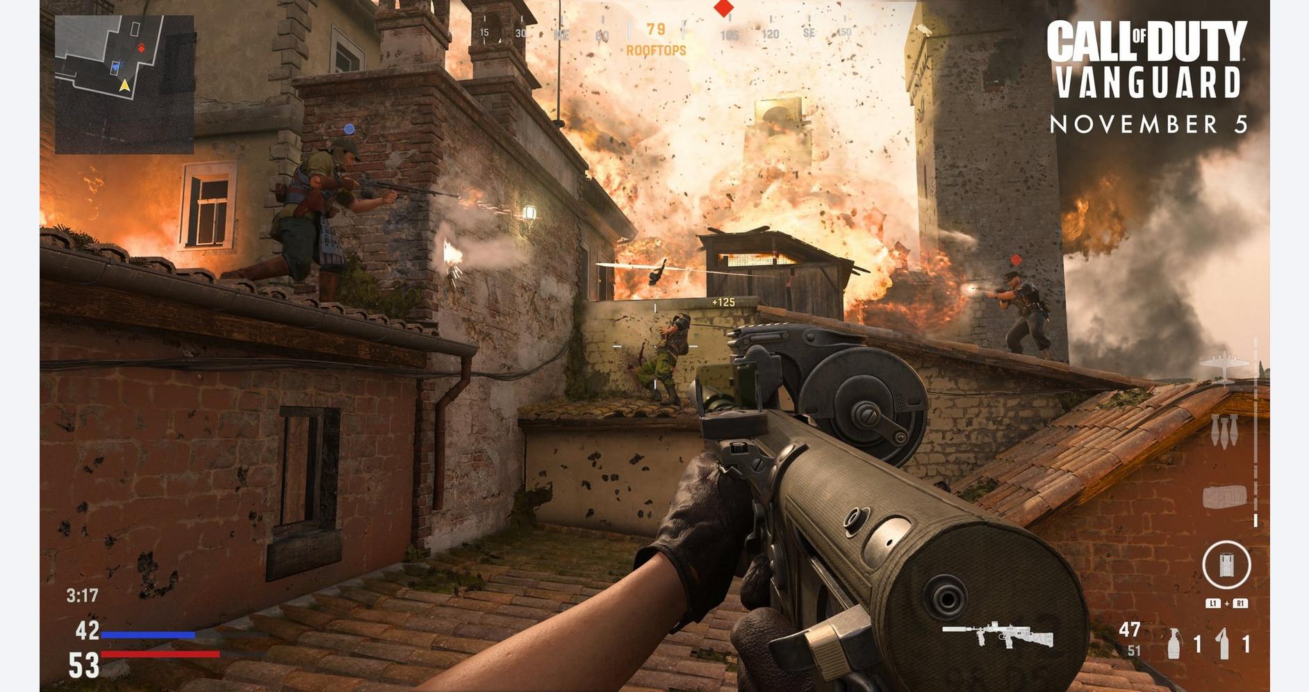 Champ de bataille dans Call of Duty Vanguard