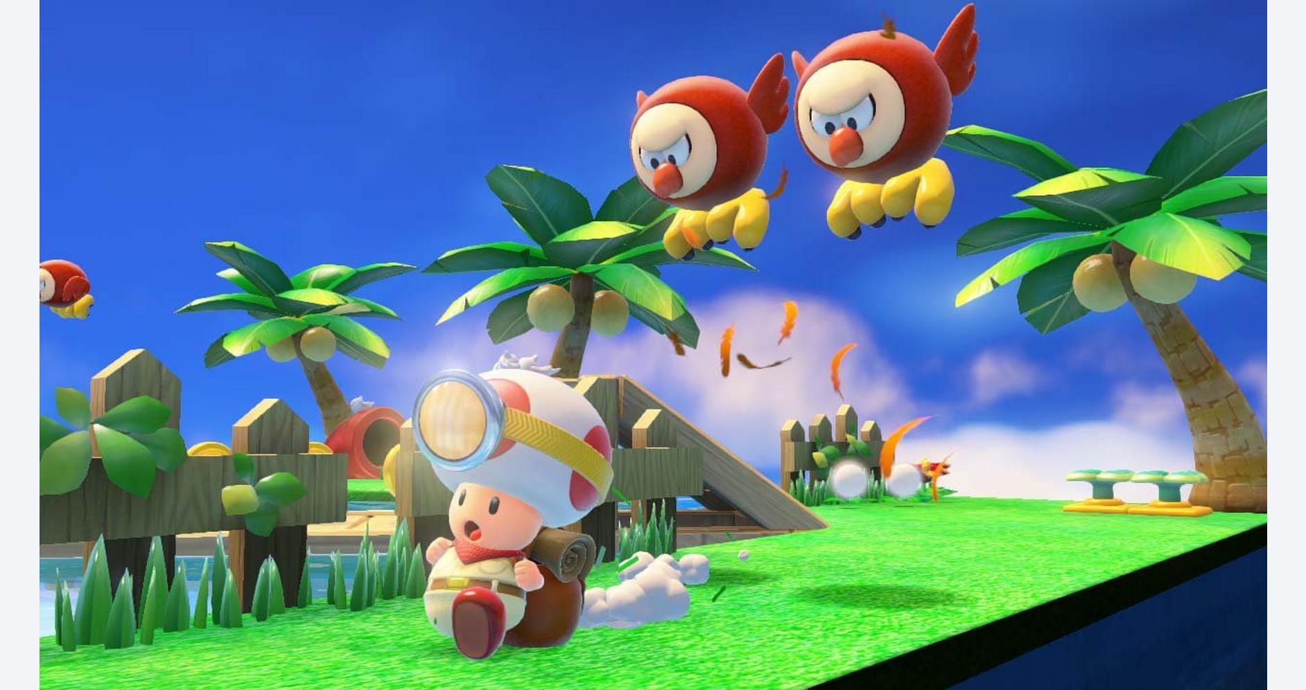 Évasion tropicale exaltante avec Captain Toad