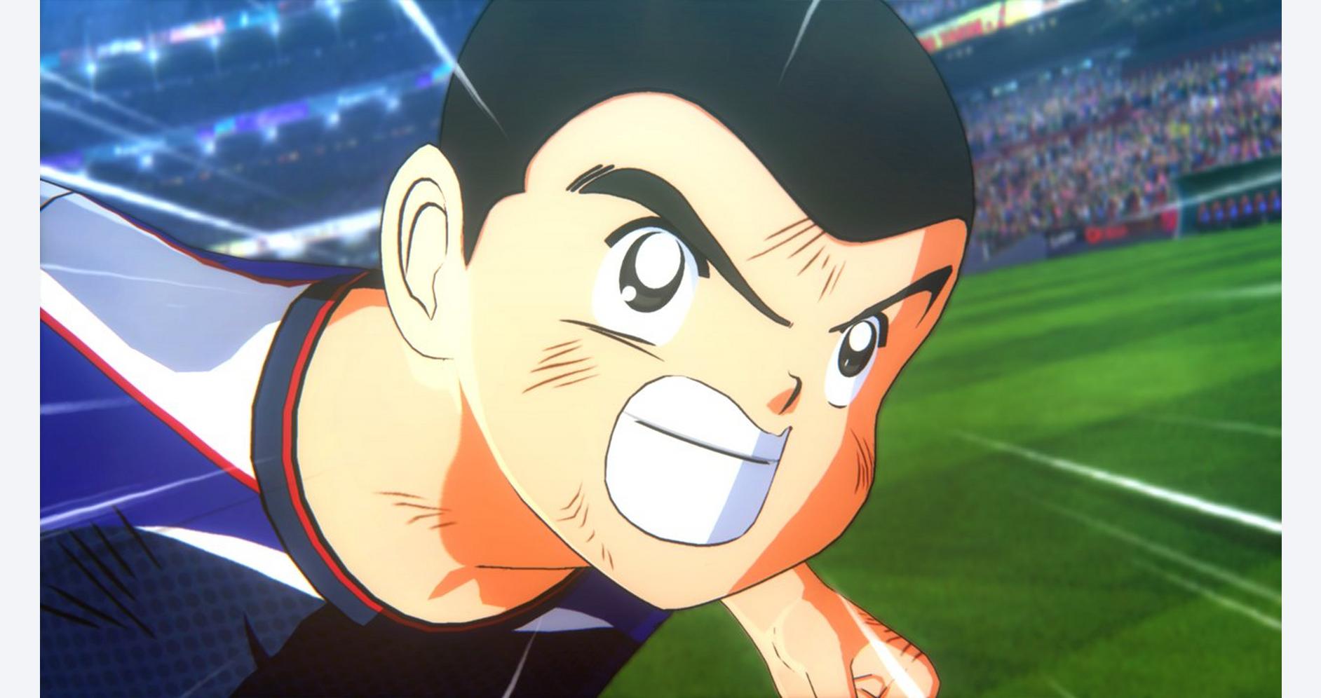 Graphismes animés de Captain Tsubasa